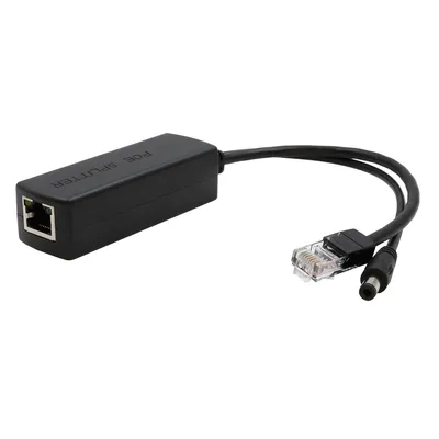 Produktbild von Ethernt PoE+ Splitter 10/100Mbps 802.3at,12VDC/2A/24W (EX-60320)