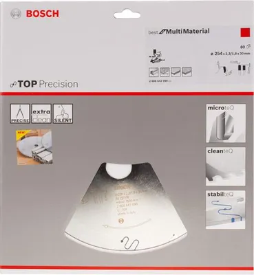 Produktbild von Kreissägeblatt Top Precision Best for Multi Material, 254 x 30, Z80