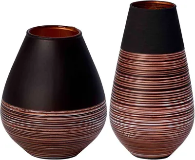 Produktbild von Villeroy & Boch Manufacture Swirl Vasen-Set Soliflor 2-teilig