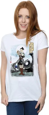 Produktbild von Star Wars - "The Last Jedi" T-Shirt für Damen BI42748 (L) (Schwarz)