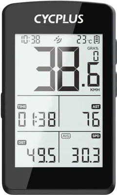 Productafbeelding van M3 GPS Fietscomputer Bluetooth ANT+, 2,8" LCD, 1500mAh