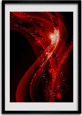 Produktbild von Bild - Bilderrahmen - Foto - 70 cm x 100 cm - MDF - Rahmen - Wandkunst - Abstrakter Hintergrund