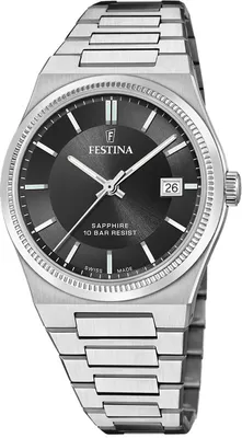 Produktbild von Festina Uhr Swiss Herren silber Armband Edelstahl UF20034/4