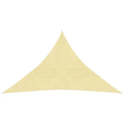 Produktbild von Sonnensegel 160 g/m² Beige 2,5x2,5x3,5 m HDPE