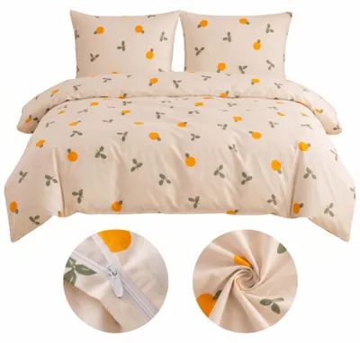 Zdjęcie produktu dla Komplet Pościeli Dwuosobowej OWOCE 140x200 z Poszewką70x80