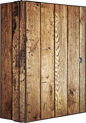 Produktbild von XXL Medizinschrank abschließbar Stahl anthrazit Arzneischrank Geöltes Holz Medikamentenschrank 35x46x15cm, Beklebung komplett [BSA1 12153]