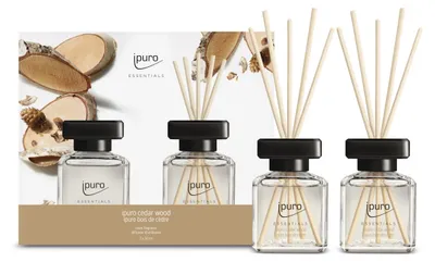 Produktbild von ipuro Raumduft Essentials cedar wood 2 x 50 ml