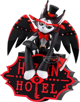 Produktbild von Hazbin Hotel Monitor Top PVC Statue Husk (Ver. A) 15 cm