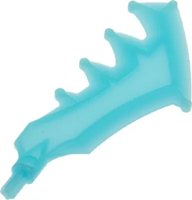 Produktbild von 1x Lego Hero Factory Waffe Schwert transparent hell blau Klinge gezackt 11338