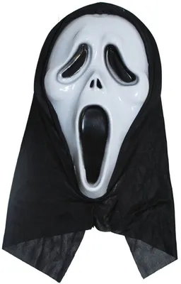 Produktbild von Maske Scream mit Kapuze Horror Grusel Karneval Fasching Halloween