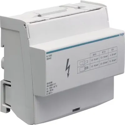 Image de Bloc de distribution In= 125A 4 pôles Hager KJ125B
