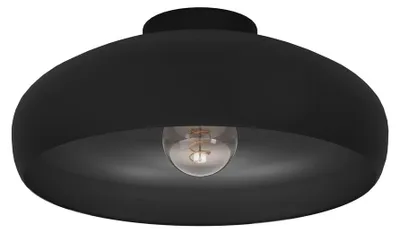 Image de EGLO Mogano, 1 ampoule(s), E27, IP20, noir