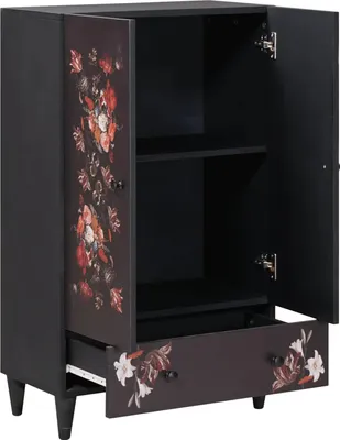 Obrázek produktu pro vidaXL Úložné skříně Vícebarevné 60 x 33,5 x 100 cm masivní mangové dřevo