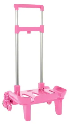 Immagine prodotto di Zaino Safta con tre ruote, colore rosa. Per bambini, taglia unica