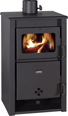 Zdjęcie produktu dla EEK A - Prity K22 D piec opalany drewnem 11,7 kW - ogrzewanie pomieszczeń mieszkalnych drewnem