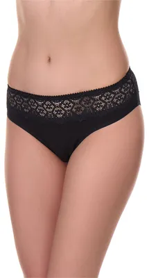 Produktbild von Merry Style Damen Slip MSGAB21 (Schwarz, 40 (Herstellergröße: L))