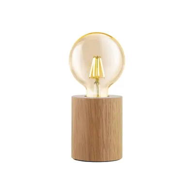 Produktbild von EGLO Turialdo, Braun, Holz, Schlafzimmer, Wohnzimmer, IP20, II, E27