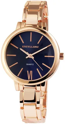 Produktbild von Excellanc Damenuhr mit Metallarmband