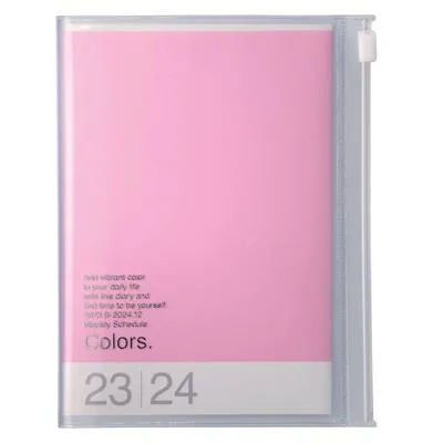 Produktbild von MARK'S 2023/2024 Taschenkalender A6 vertikal, COLORS // Pink