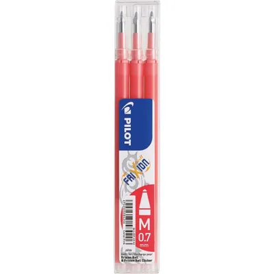 Obrázok produktu pre Pilot BLS-FR7-CP-S3 náplň do rolleru FriXion BLS-FR7 - 0,4 mm, koralová, balenie 3 ks