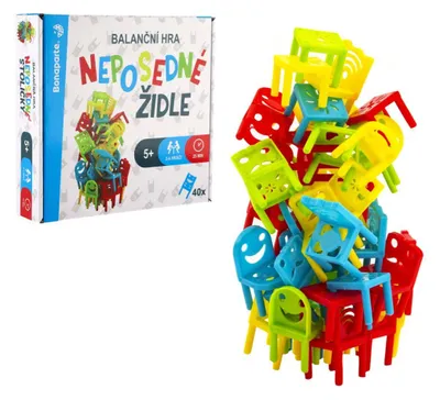 Immagine prodotto di Gioco da tavolo di equilibrio in scatola 40 pezzi 23x21x6cm