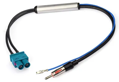 Auto-Antennenverstärker FM/AM, Fakra auf DIN, 30 cm