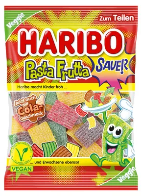 Immagine prodotto di HARIBO 10054431 HARIBO Pasta Frutta Sauer Fruchtgummi 160,0 g