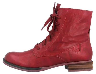 Produktbild von Josef Seibel Sanja 01 Stiefeletten in Übergrößen Rot 76501 VL160 410 große Damenschuhe
