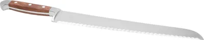 Produktbild von Brotmesser 32 cm Alpha Walnuss