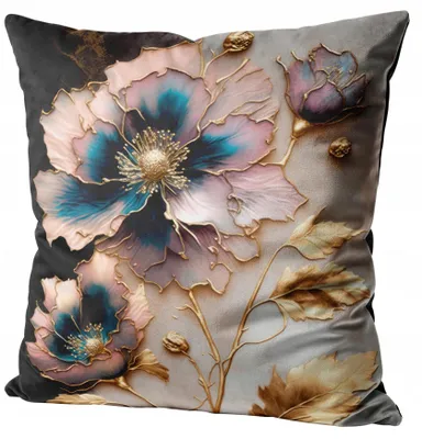 Produktbild von HomeView Dekorativer Kissenbezug Samt Velvet 40x40cm
