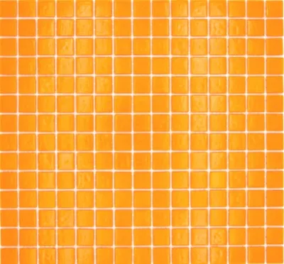 Produktbild von Glasmosaik Mosaikfliese mandarine glänzend Pooloptik Mosaikfliese Küchenwand Fliesenspiegel Bad Duschwand MOS200-A92_f