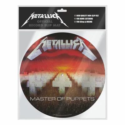 Produktbild von Podložka na gramofon, Metallica - Master of Puppets
