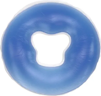 Produktbild von HABYS Silikon Gesichtskissen für Massageliege | Komfortable Gesichtsauflage für Massagetische & Physio | Hautfreundlich & Desinfizierbar |Blau