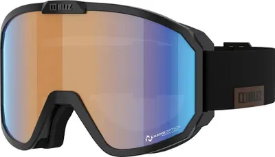 Zdjęcie produktu dla Gogle narciarskie Bliz Rave Black Nano Optics Nordic Light - Orange w Blue Multi/CAT1 Mężczyźni, Kobiety Black Nano Optics Nordic Light - Orange w Blue Multi/CAT1