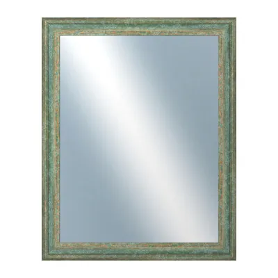 Obrázok produktu pre DANTIK - Zrkadlo v ráme - rozmery s rámom cca 40x50 cm z materiálu LYON green (2706)