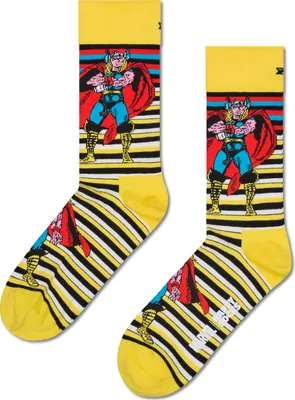 Immagine prodotto di Happy Socks Marvel Thor Calzini Giallo EU 41-46 Uomo,Donna Giallo EU 41-46