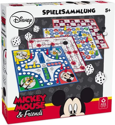 Produktbild von ASS Altenburger 22500204 - Mickey & Friends - Spielesammlung