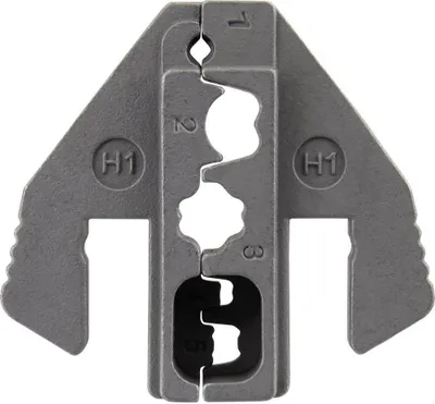 Produktbild von TOOLCRAFT PLE-0H1 Crimp-Einsätze Zündkerzenstecker Quetschbereich: 1 mm² (max) Passend für Marke (Zangen): TOOLCRAFT PZ