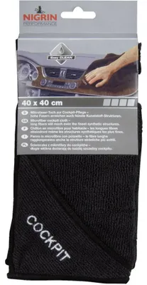 Produktbild von NIGRIN Mikrofaser-Tuch Cockpit, schonende und hochwirksame Reinigung und Pflege