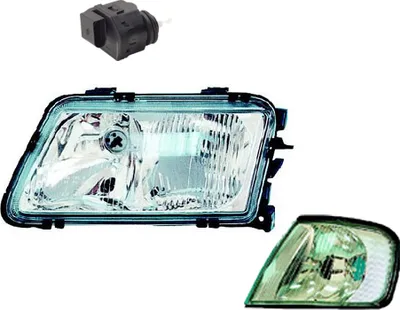 Produktbild von Scheinwerfer passend für Audi A3 8L 09/96-08/00 H7 H1 Links Fahrer + LWR Blinker 8L0941029 3B0941295B 1U0941295 4B0941295 4B0941295A 8L0953049 Johns