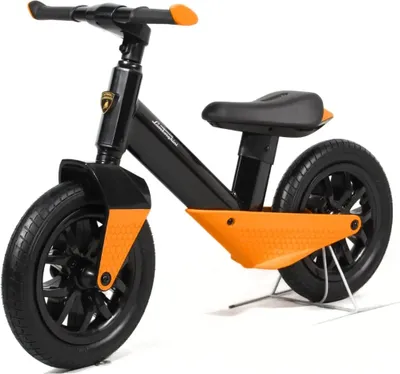 Produktbild von Rowerek biegowy dla dzieci - Rowerek biegowy Lamborghini 12" - 3 do 6 lat - Rowerek biegowy - Pomarańczowy