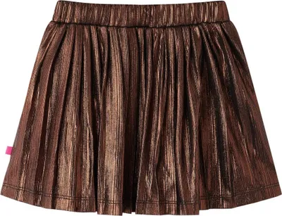 Produktbild von vidaXL Kinderrock mit Glitzer Cognac 116