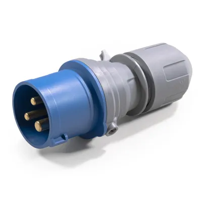 Produktbild von CEE-Stecker McPower, IP44, 250V, 16A, 3-polig, IP44