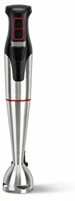 Stabmixer 800 W, 2 Stufen, Edelstahl, für Suppen & Smoothies
