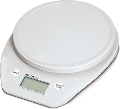 Produktbild von MAUL Briefwaage MAULgoal 5 kg Batterie weiß