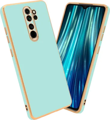Produktbild von Cadorabo Schutzhülle für Xiaomi RedMi NOTE 8 PRO Hülle in Grün Handyhülle TPU Silikon Kameraschutz Etui Case
