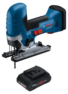 Image de Bosch GST 18V-125 S Professional Scie sauteuse sans fil 18 V 125 mm Brushless + 1x batterie ProCORE 4,0 Ah - sans chargeur