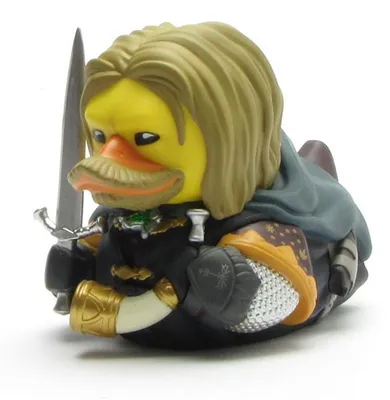 Produktbild von TUBBZ Badeente Herr der Ringe Boromir Boxed Edition Vinyl 10 cm