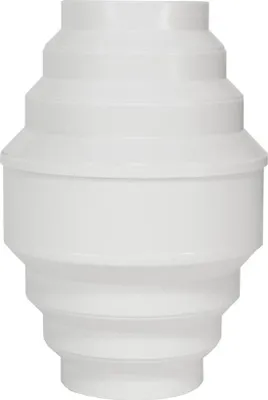 Produktbild von Kondenswassersammler in Weiß von 100 - 150 mm Durchmesser kürzbar für 100er /125er / 150er Abluftsystem senkrechter Einbau für Rundrohr und Schläuche Abluft zum Auffangen von Kondenswasser