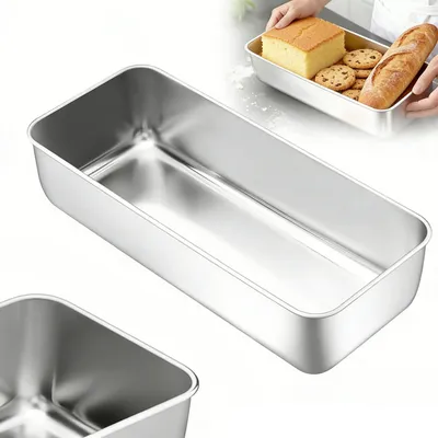 Produktbild von Backform – 33 cm, rechteckige Backform für Brot und Kuchen